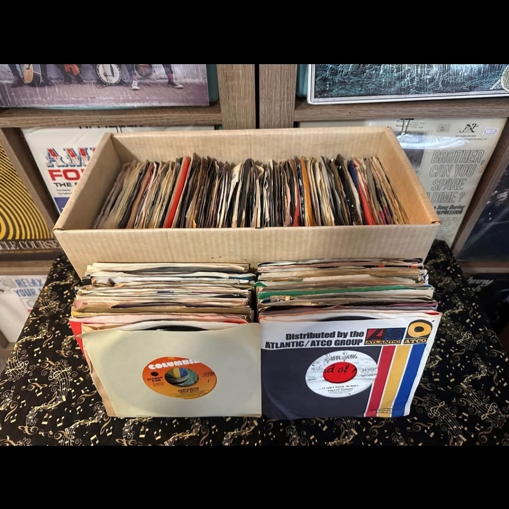 Vintage Vinyl Record Collection
